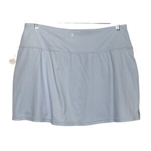 Xersion Skort Tennis Golf EverUltra-Lite High-Rise Light Blue Size XL New